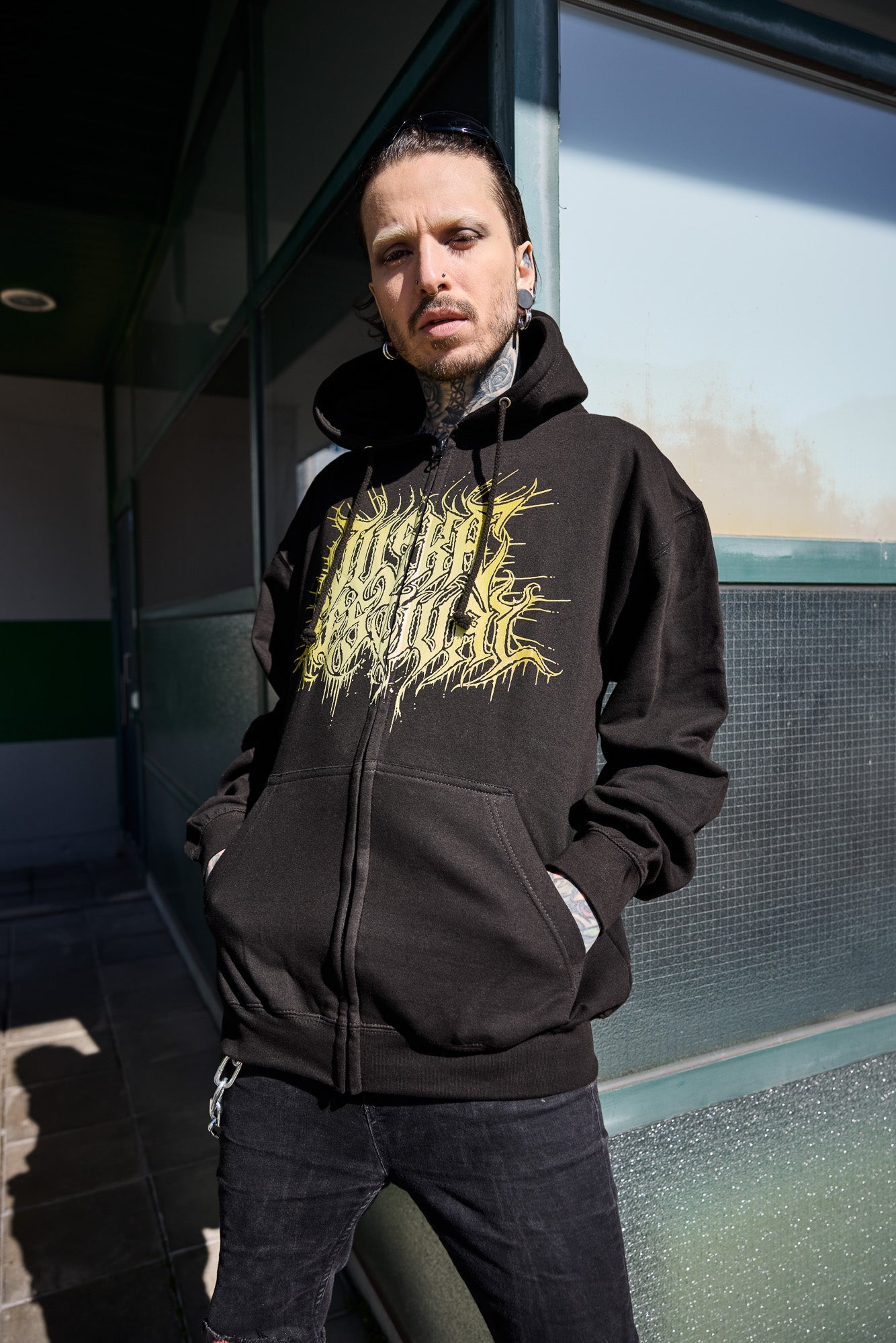Tuska 2025 Event Deathcore Gold, Zip Hoodie