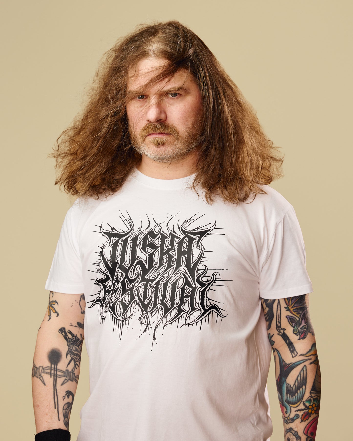 Event 2026 Deathcore Logo, Valkoinen T-paita