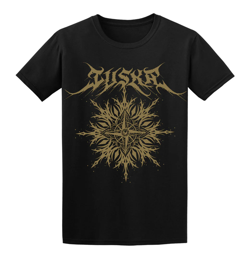 Tuska, Dark Mandala Compass Gold, T-Shirt