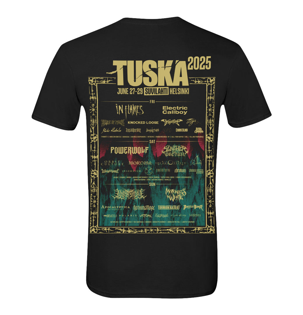 Tuska 2025 Event Gasometer Gold, T-Shirt
