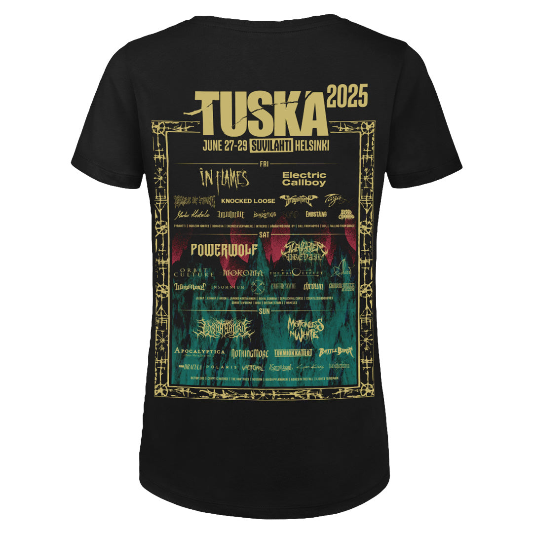 Tuska 2025 Event Gasometer Gold, Women's T-Shirt
