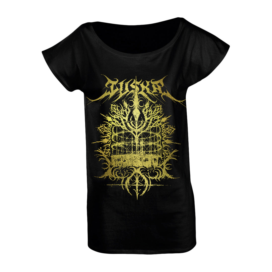 Tuska, Gasometer Gold, Women's Low-Neckline T-Shirt