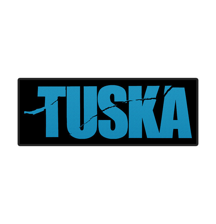 Tuska Logo Blue, Patch