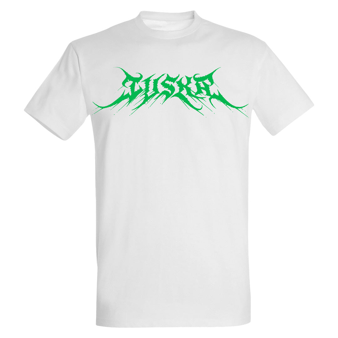 Tuska, Metalcore Logo Green, White T-Shirt