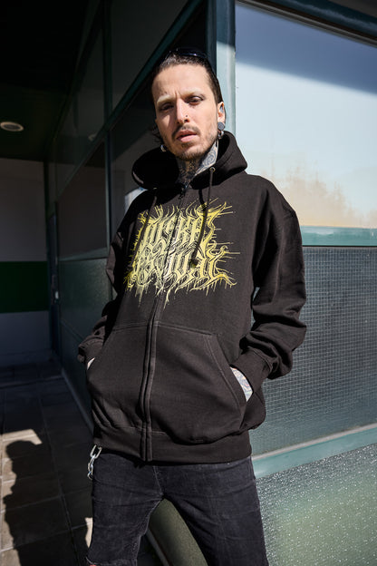 Tuska 2025 Event Deathcore Gold, Zip Hoodie