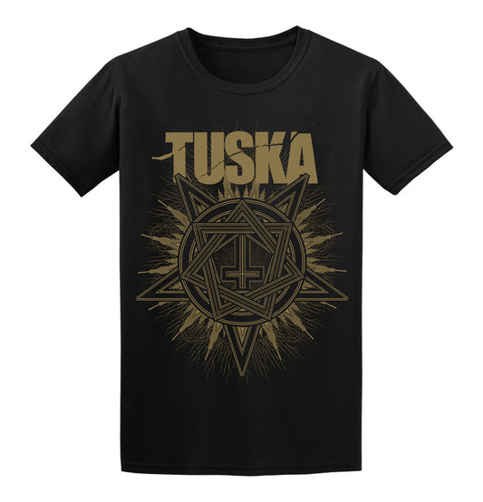 Tuska 2024, Inverted Cross Gold, T-Shirt