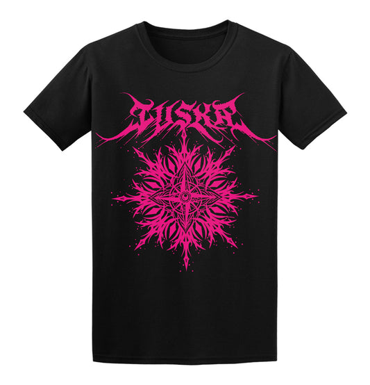 Tuska, Dark Mandala Compass Pink, T-Shirt