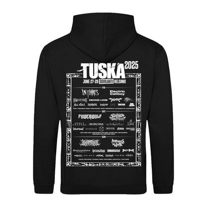 Tuska 2025 Event Deathcore White, Pullover Hoodie