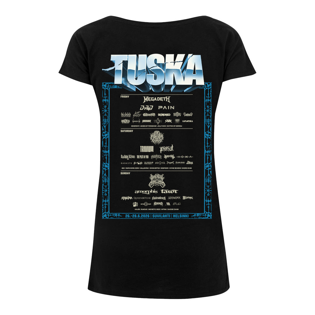 Tuska Event 2026 Deathcore Logo, Women's T-Shirt