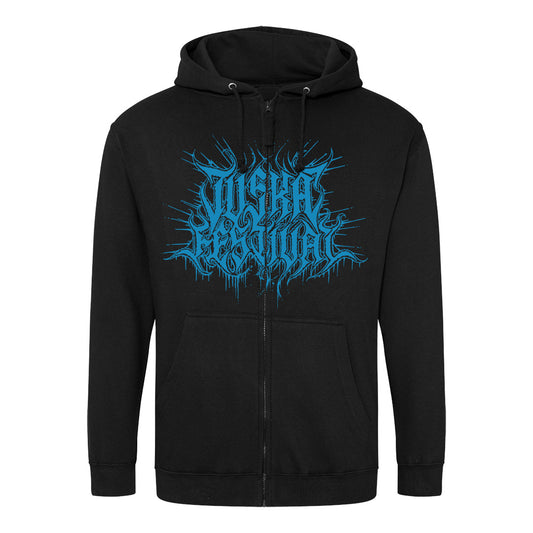 Tuska, Event 2026 Deathcore Logo, Black Zip Hoodie