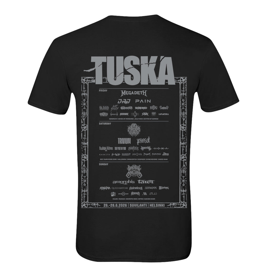 Tuska, Event 2026 Gasometer Silver, T-Shirt