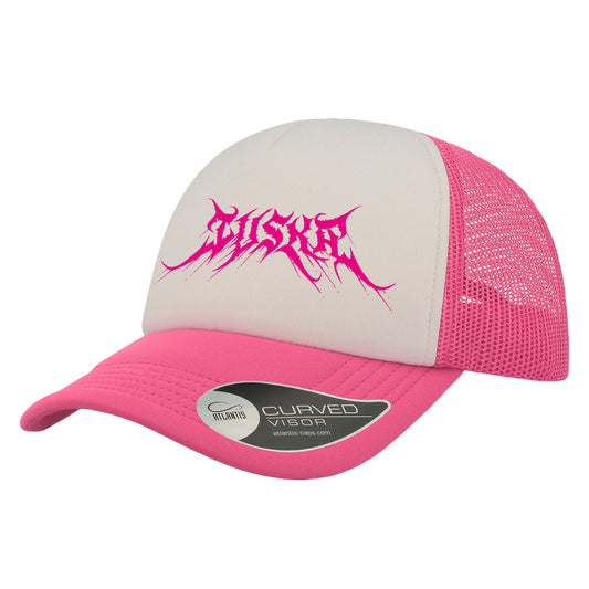 Tuska 2024, Metalcore Logo, White/Pink Trucker Cap