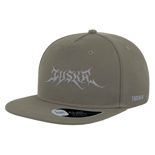 Tuska, Metalcore Silver Logo, Grey Snapback Cap