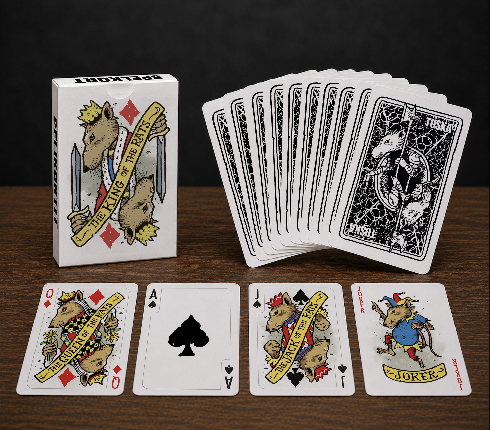 Tuska x Todd Francis, Playing Cards