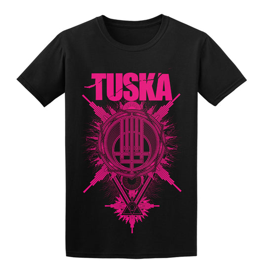 Tuska 2024, Triple Cross Pink, T-Shirt